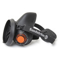 Sundstrom Safety Half Mask Respirator, L/XL Size, Black H01-2821