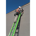 Werner 24 ft Fiberglass Extension Ladder, 375 lb Load Capacity D7124-2GHV