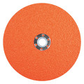 Norton Abrasives Fiber Disc, 7" dia., Coated Abrasive 69957370213