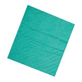 Zep Absorbent Pad, 1,536 oz, 19 in x 15 in, Universal, Green, Polypropylene 229401