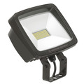 Lithonia Lighting LED Floodlight, 7300 lm, Dark Bronze TFX1 LED 40K MVOLT YK DDBXD M6