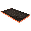 Notrax Antifatigue Mat, 3 ft 4 in W x 5 ft 4 in L, 7/8 In Thick 549S4064OB