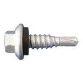 Daggerz Self-Drilling Screw, #14 x 7/8 in, Dagger Guard Steel Hex Head Hex Drive, 2500 PK FLGSD1CT14078