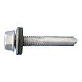 Daggerz Self-Drilling Screw, 1/4"-20 x 5 in, Dagger Guard Steel Hex Head Hex Drive, 250 PK NEOSD5CT1450
