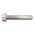 Daggerz Self-Drilling Screw, 1/4"-20 x 8 in, Dagger Guard Steel Hex Head Hex Drive, 250 PK SD5CT1480