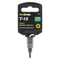 Pro-Grade Tools "ternal Torx Socket, 1/4"Dr., T15 12915