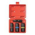 Tekton 1/2" Drive Impact Flip Socket Set, SAE, Metric, 4 pcs 4950