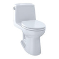 Toto Toilet, 1.28 gpf, E-Max, Floor Mount, Elongated, Cotton MS854114EG#01