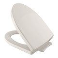Toto Toilet Seat, Soiree, Sedona Beige, With Cover, polypropylene, Elongated SS214#12