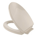 Toto Toilet Seat, With Cover, polypropylene, Elongated, Bone SS114#03