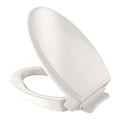 Toto Toilet Seat, With Cover, polypropylene, Elongated, Beige SS154#12