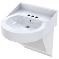 Bestcare Best, Basin, DShape, 15-1/2inx12-1/2inx6in WH3740-09