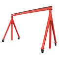 Dayton Portable Gantry Crane, 13 ft. 9-1/2" Span, Color: Red 55AJ19