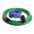 Zoro Select Water Hose, 3" ID x 20 ft., 50 ft., Green PKQ2-300