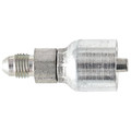 Parker Crimp Fitting, 1/2" I.D., 1-11/16", M, JIC 10343-12-8