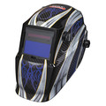 Lincoln Electric Welding Helmet, Auto-Darkening, Blk/Grn K3320-2