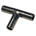 Dixon Barbed Hose Fitting, Hose ID 1/4", N/A 1790404SS