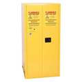 Eagle Mfg Flammable Liquid Safety Cabinet, Yellow, Capacity: 55 gal HAZ2610X