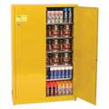 Eagle Mfg Flammable Liquid Safety Cabinet, Yellow, Height: 65 in YPI77X