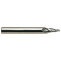 Yg-1 Tool Co Tapered End Mill, Single End, 1/4", Carbide 88560