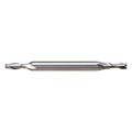 Yg-1 Tool Co Square End Mill, Double End, 1/8", HSS, Shank Type - Machining: Straight 50014HC