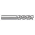 Zoro Select Cor Rad End Mill, 1/2", Carb, 0" rad 284-000699