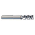 Zoro Select Cor Rad End Mill, 1/2", Carb, 0" rad, List Number: 294 294-004071