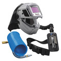 Miller Electric Half Mask Respirator, Universal, 62 psi, Couplers: Hansen 951802