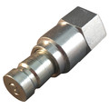 Eaton Aeroquip Hydraulic Quick Connect Hose Coupling, Steel Body, Push-to-Connect Lock, 1/4"-18 Thread Size FD90-1034-04-04