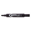 Avery Black Permanent Marker, Chisel Tip, 12 PK 07888