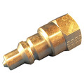 Eaton Aeroquip Hydraulic Quick Connect Hose Coupling, Steel Body, Push-to-Connect Lock, 3/8"-18 Thread Size FD35-1002-06-06