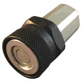 Eaton Aeroquip Hydraulic Quick Connect Hose Coupling, Steel Body, Push-to-Connect Lock, 1"-11-1/2 Thread Size FD96-1001-16-16