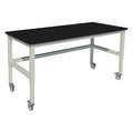 Instock Adjustable Table, 960 lb. Cap., 60"W, 24" D GRHD-6024-CAE