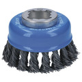 Bosch Cup Brush, Knotted Wire, 3" dia. WBX328