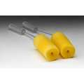 3M E-A-R E-A-R(TM) Classic(TM) Disposable PVC Foam Probed Test Ear Plugs, Cylinder Shape, N/A, Yellow, 50 PK 393-2009-50