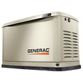 Generac Automatic Standby Generator, Natural Gas/Propane, Single Phase, 10kW LP/9kW NG, Air Cooled 7171