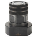 Parker Hydraulic Quick Connect Hose Coupling, Steel Body, Thread-to-Connect Lock, 9/16"-18 Thread Size FET-751-16SFP