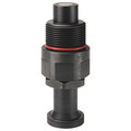 Parker Hydraulic Quick Connect Hose Coupling, Steel Body, Thread-to-Connect Lock, 9/16"-18 Thread Size FET-1502-24SF