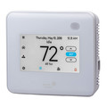 Johnson Controls Low Voltage Thermostat, 7 or Nonprogrammable Programs, 2 H 2 C, Hardwired, 19 to 30V AC TEC3330-14-000