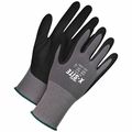Bdg Seamless Knit Grey Nylon 15G Black NFT Palm, Size XL (10) 99-1-9605-10