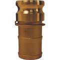Dixon Cam and Groove Adapter, 3/4", Brass G75-E-BR