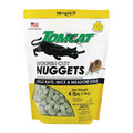 Tomcat 4 lb Bag Rodenticide Nuggets, Green, Outdoor Use 32374