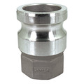 Zoro Select Cam and Groove Adapter, 2", Aluminum PLE05