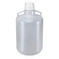 Zoro Select Carboy, 20 L, 535 mm H, Clear 7250020