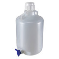 Zoro Select Carboy, 20 L, 535 mm H, Clear 7270020