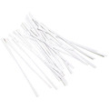 Zoro Select 6" Wire In Paper Twist Ties, Pk2000 5ZW48