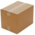 Zoro Select Box, Corrugate, Single Wall, 18x18x12-6 in 60YP98
