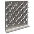 Instock Pegboard, Wall Mounting, 32 Number of Pegs GRV2430