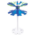 Heathrow Scientific Unversal Carousel Pipette Stand, Blue/Grn 120480