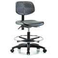 Instock Cleanroom Task Chair, 300 lb. Cap., PU GRPMBCH-RG-CF-RC